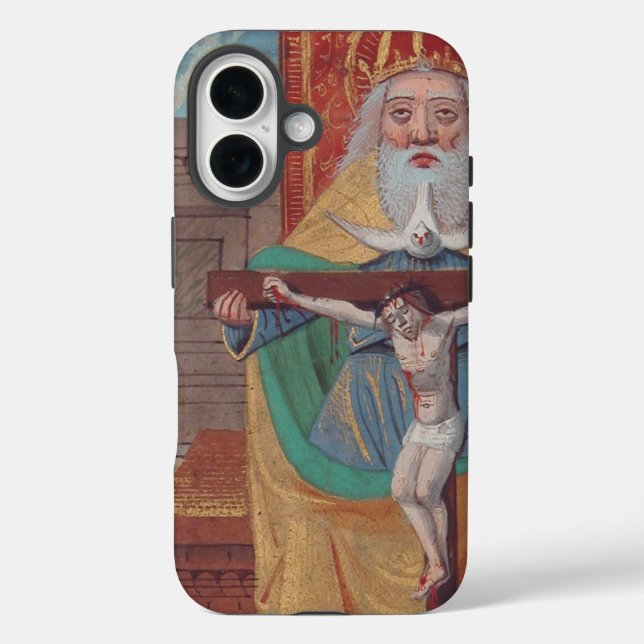 Coques Case-Mate iPhone Un Dieu Sainte Trinité en Gloire (Verso)