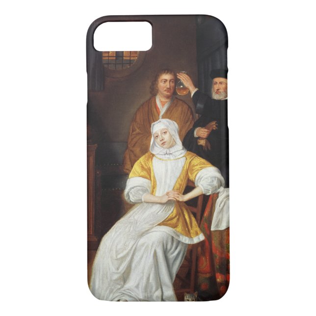 Coques Case-Mate iPhone Un docteur Visiting jeune Madame dans une chambre (Dos)