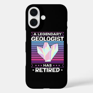 Coque Pour iPhone 16 Un géologue légendaire a pris sa retraite Géologie