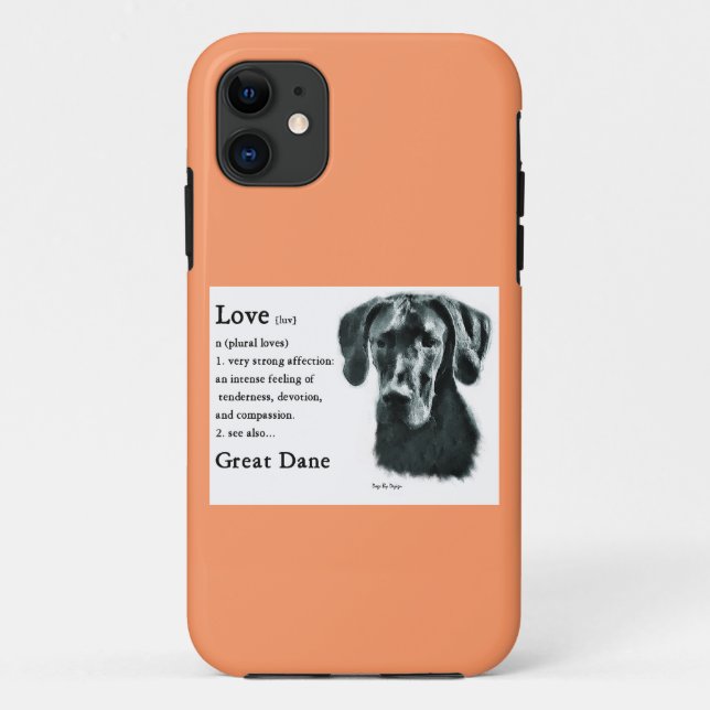 Coques Case-Mate iPhone Un Grand Amour Dane Est (Dos)