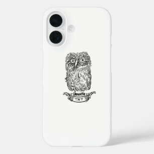 Coque Pour iPhone 16 un hibou très cool