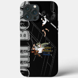 Case-Mate iPhone Case Un homme noir à vélo frappe le trou d'homme OHH GA