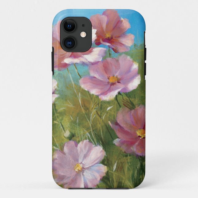 Coques Case-Mate iPhone Un jardin floral rose (Dos)