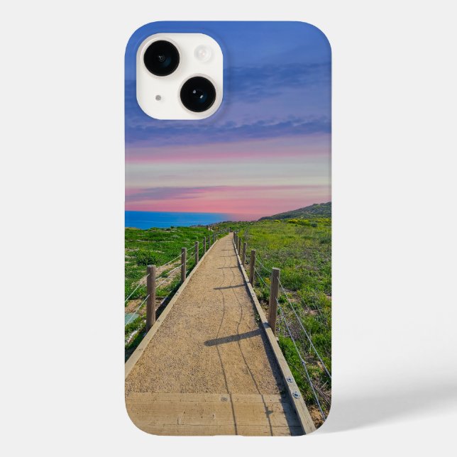 Coques Case-Mate iPhone Un long sentier de randonnée à Point Dume (Verso)