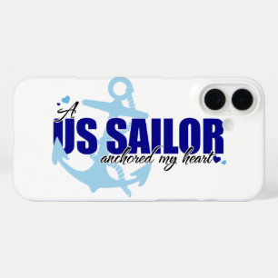 Coques iPhone 16 Plus Un marin ancré dans mon coeur