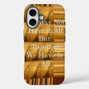 Coque Pour iPhone 16 Un message inspirant avec la conception africaine 