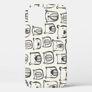 Case-Mate iPhone Case Un mignon ours, un motif sans couture dessiné à la