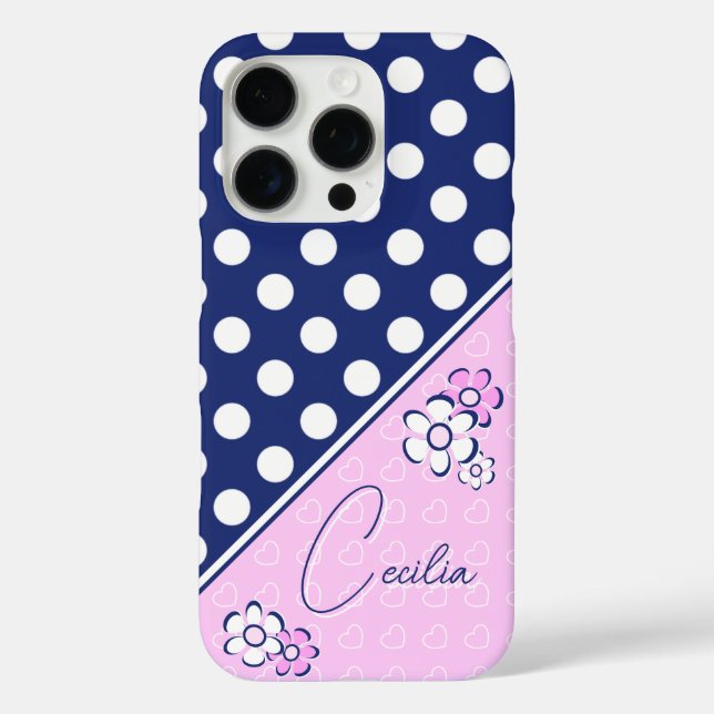 Coques Case-Mate iPhone Un Modèle Pour Votre Nom Enchantant Des Couleurs (Verso)