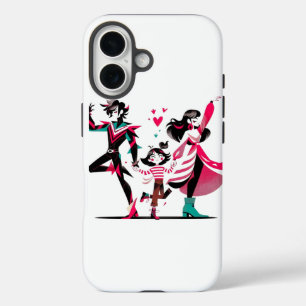 Coque Pour iPhone 16 Un moment de famille fantasque