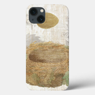 Etui iPhone Case-Mate Un nid d'oiseaux avec un oeuf Brown