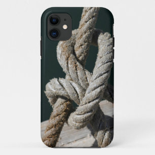Coques Pour iPhone Un noeud attaché sur une jetée   Portugal