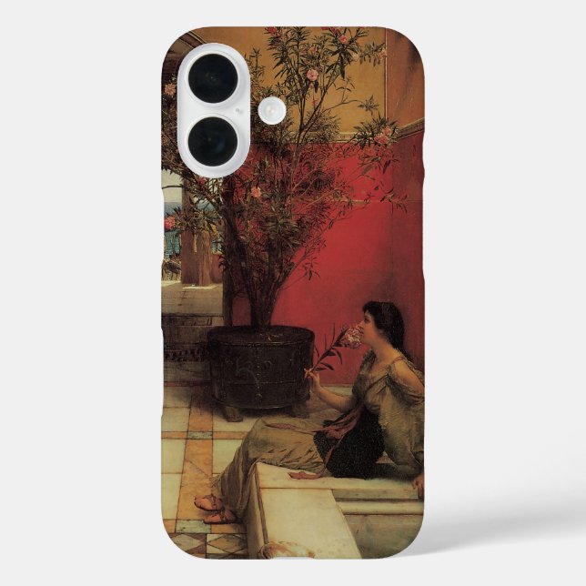 Coques Case-Mate iPhone Un Oleander par Alma Tadema, Fleurs de collection (Verso)