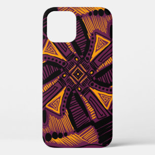Case-Mate iPhone Case Un ornement carré universel lumineux. Lignes, tach