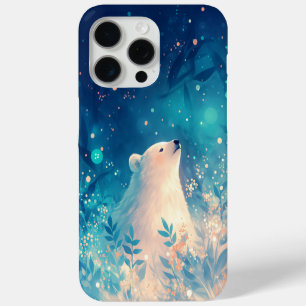Coque Case-Mate iPhone Un ours polaire dans un monde merveilleux et fanta