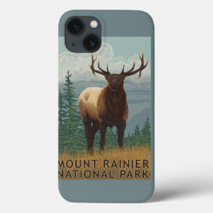 iPhone 13 Coque Un parc national plus pluvieux, scène de