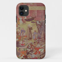 Un pont des bateaux cassés par Akbar (r.1556-1605)