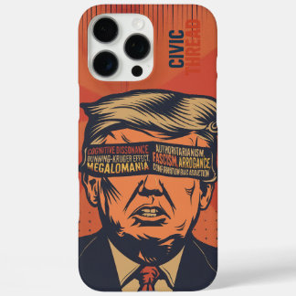 Coque iPhone 16 Pro Max Un président aveuglé par les problèmes mentaux