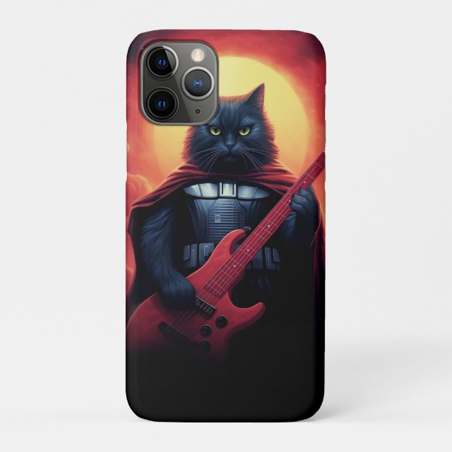 Coques Case-Mate iPhone Un Riff qui secoue le Cosmos | Seigneur des chats  (Dos)