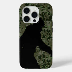 Coque Case-Mate iPhone Un squatchin pour le camouflage numérique d'Olive