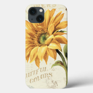 Etui iPhone 13 Un tournesol en pleine floraison