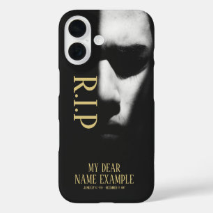 Coque Pour iPhone 16 Un visage endormi dans un demi-jour Case-Mate