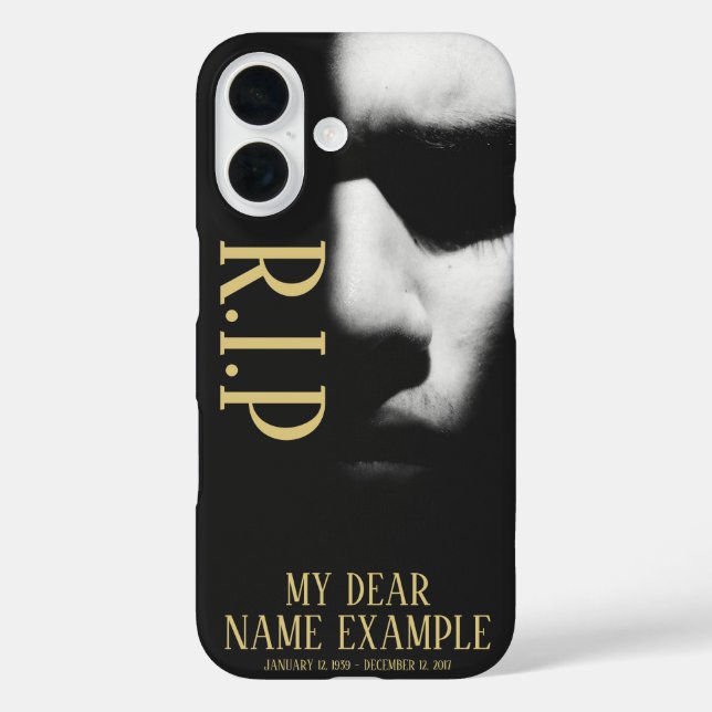Coques Case-Mate iPhone Un visage endormi dans un demi-jour Case-Mate (Verso)