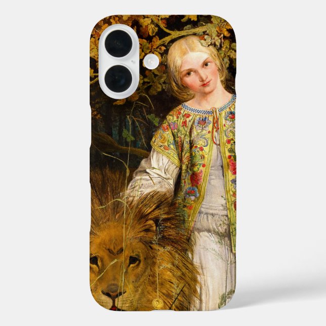 Coques Case-Mate iPhone Una et le Lion, 1860 par William Bell Scott (Verso)