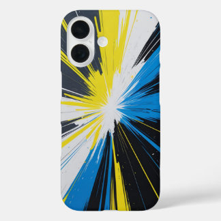 Coque Pour iPhone 16 Une Abstraite élégamment audacieuse