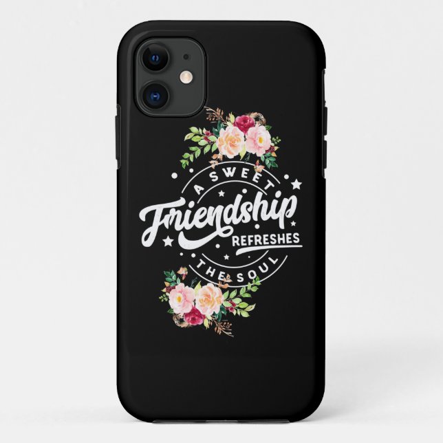 Coques Case-Mate iPhone Une Amitié Douce Rafraîchit L'Âme (Dos)