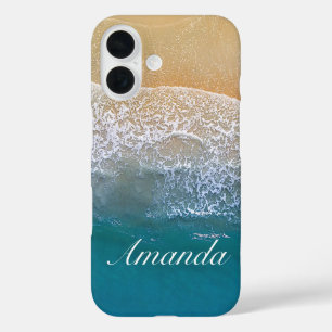 Coque Pour iPhone 16 Une avec la plage