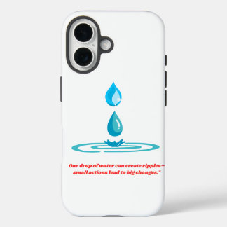 Coque Pour iPhone 16 Une baisse de la prime à l'eau