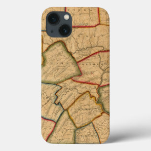 Etui iPhone Case-Mate Une carte de l'état de la Pennsylvanie