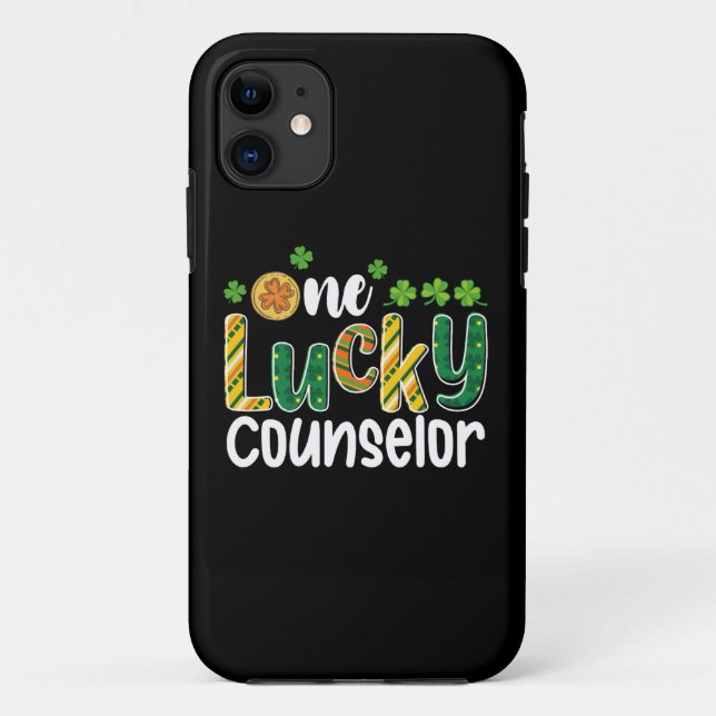 Coques Case-Mate iPhone Une école de conseiller chanceux Saint-Patrick (Dos)