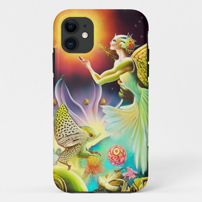 Coques Case-Mate iPhone Une époque de peinture à l'huile repensée (Dos)