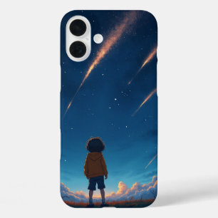 Coque Pour iPhone 16 Plus Une étoile fantastique et un enfant qui en rêve