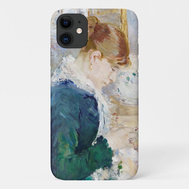 Coques Case-Mate iPhone Une Femme Couchant, Berthe Morisot (Dos)