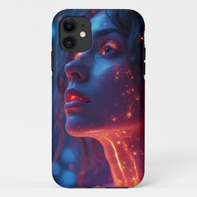 Coques Case-Mate iPhone Une femme en feu (Dos)