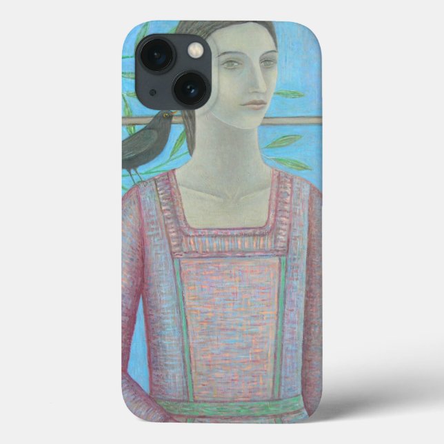 Coques Case-Mate iPhone Une femme et un merle ont un 2012 ans (Verso)