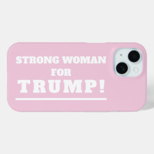 Coque Case-Mate iPhone Une femme forte pour Trump