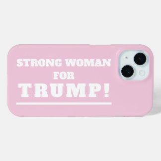 Coque Case-Mate iPhone Une femme forte pour Trump
