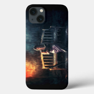 Case-Mate iPhone Case Une femme qui lit un livre sous la pluie