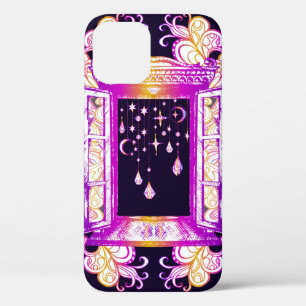 Case-Mate iPhone Case Une fenêtre vintage ouverte avec pendentifs contr