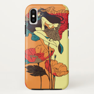 Case-Mate iPhone Case Une fille de pavots dans le vent