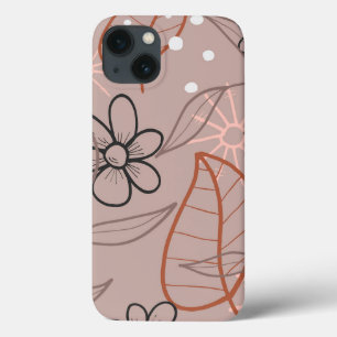 Case-Mate iPhone Case Une fleur et des Feuilles à lunettes