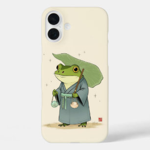 Coque Pour iPhone 16 Plus Une grenouille et son fils