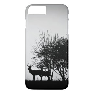 Etui iPhone Case-Mate Une image de quelques cerfs communs dans la brume