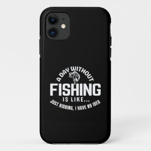 Case-Mate iPhone Case une journée sans pêche c'est comme je plaisante j'