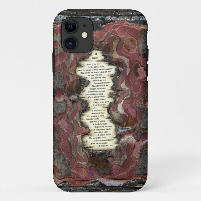 Coques Case-Mate iPhone Une larme (Dos)