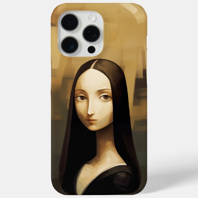 Coques Case-Mate iPhone Une Mona Lisa réimaginé, un classique mais aussi n (Verso)