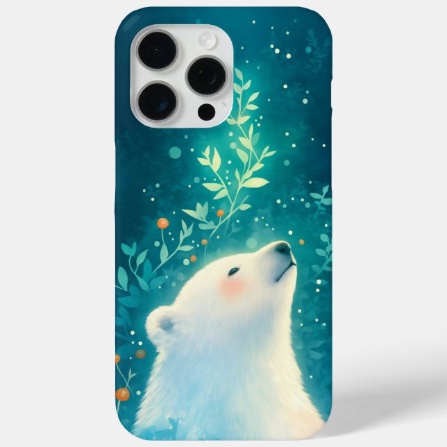 Coques Case-Mate iPhone Une Nuit Tranquille d'Ours Polaire (Verso)
